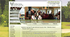 Desktop Screenshot of buckhornsprings.com