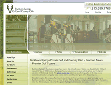 Tablet Screenshot of buckhornsprings.com